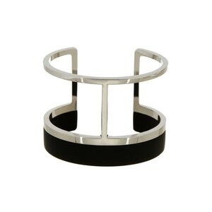 💕VINCE CAMUTO💕 Black and Silver Cuff Bracelet